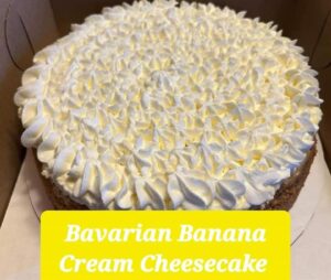 Bavarian Bananna Cheesecake