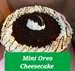 Mint Oreo Cheesecake