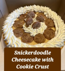 Snikerdoodle Cheesecake